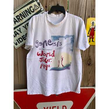 Vintage Genesis Merch T-shirt 1992 Tour Double Side | eBay