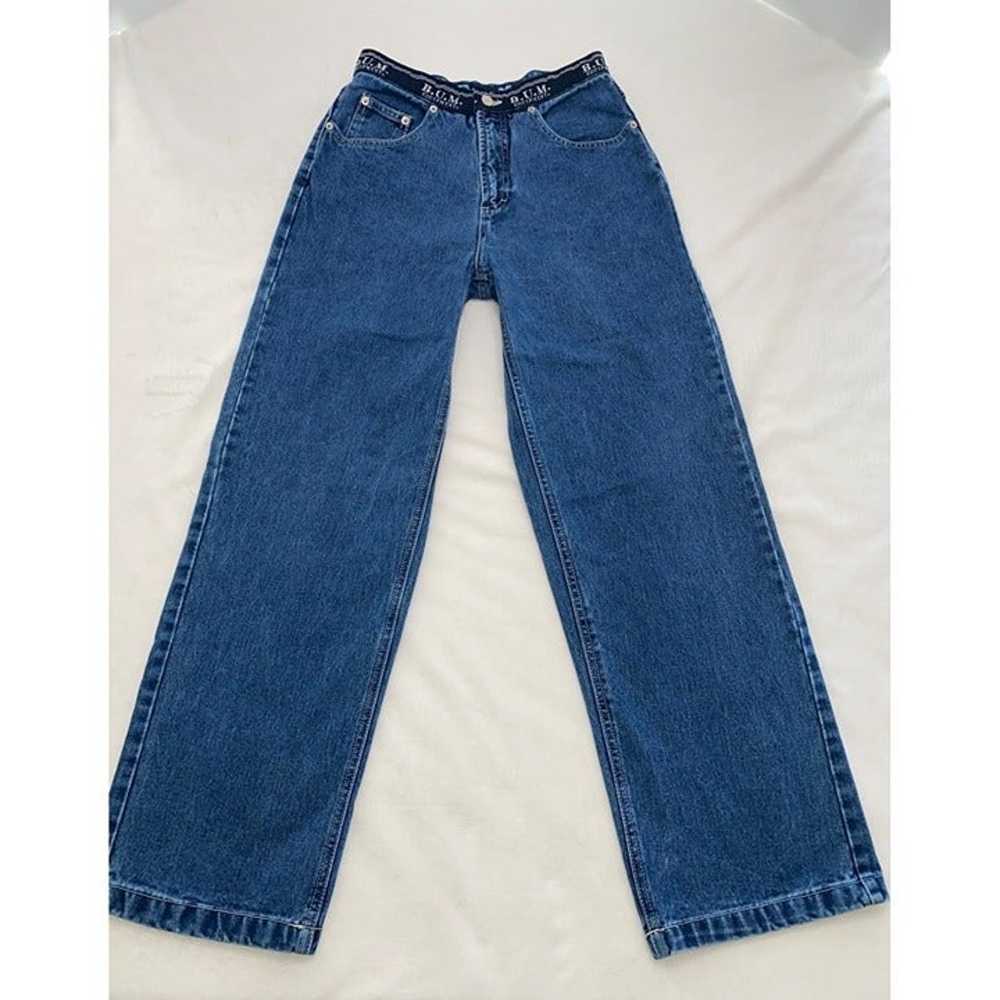 Vintage Y2K Ladies Hi-Rise B.U.M Equipment Jeans Size 7/8