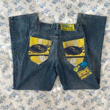 パンツ pelle pelle yellow stich denim パンツ pelle pelle yellow stich denim Pelle pelle vintage