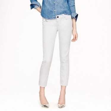 J. Crew Vintage Matchstick White Jean