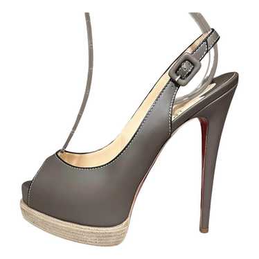 Christian Louboutin Leather sandal