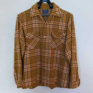 PENDLETON Board Shirt Wool Shirt Ombre