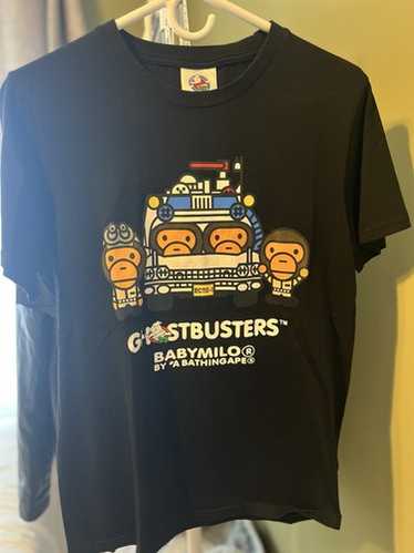 APE BAPE GHOSTBUSTERS FIRE CAMO tシャツ　M Ape bape ghostbusters t-shirt - Gem