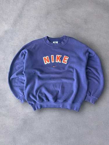 Nike × Vintage 90s Vintage Nike Spellout Crewneck