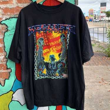 Megadeth XL Shirt Vintage Rare - Gem