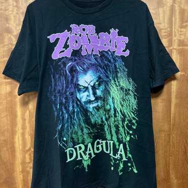 ROB ZOMBIE Rob Zombie DRAGULA T-shirt White Zombie