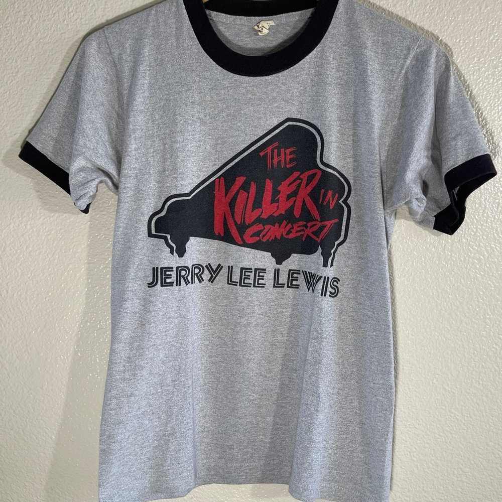 JERRY LEE LEWIS THE KILLER IN CONCERT 1982 RINGER… - image 1