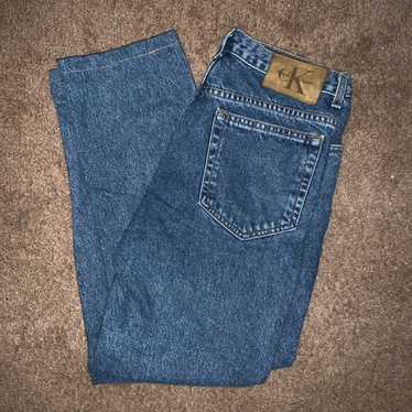 Vintage Calvin Klein High Rise Mom Jeans