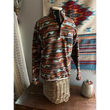 Patagonia Synchilla Delta Cider Red Aztec print 20