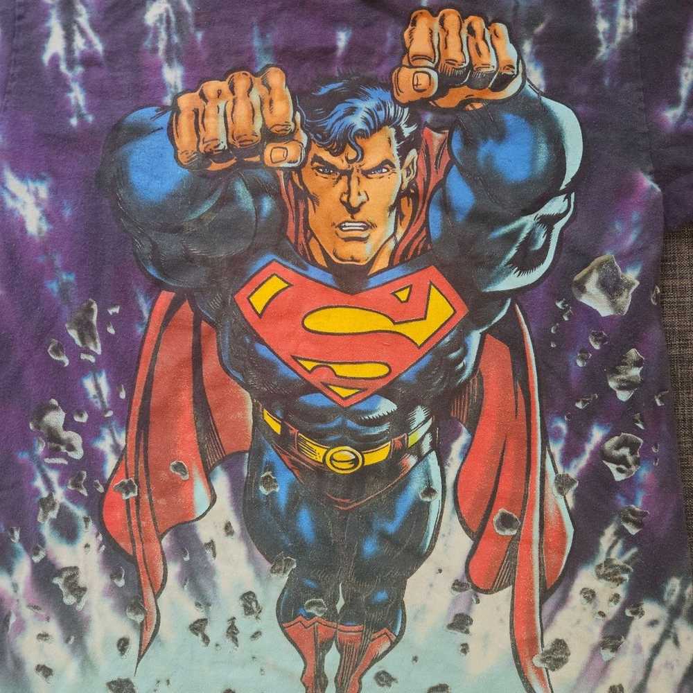 Vintage DC Comics Superman Tshirt - image 2