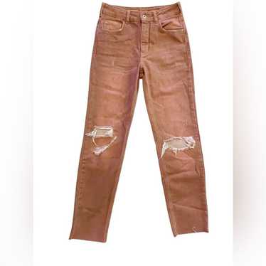 Anthropologie Pilcro Vintage Straight Jean Destroy