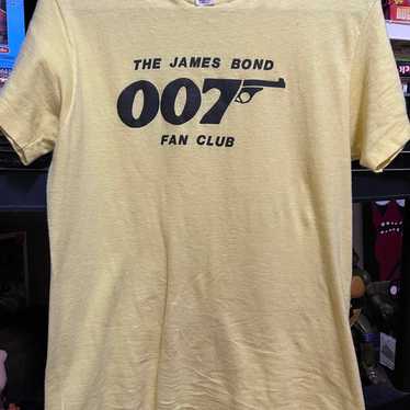 Rare Vintage 1970’s James Bond 007 Fan Club Tee Sh