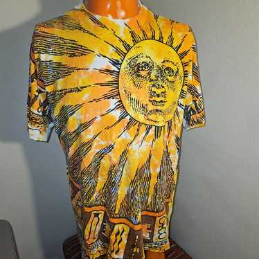 Liquid blue sun moon - Gem