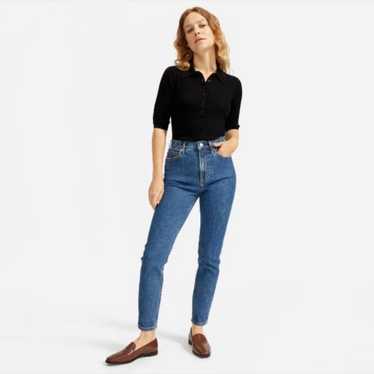 Everlane High Rise Medium Wash Jeans