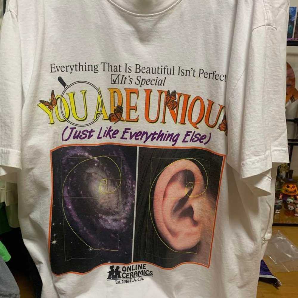 Online Ceramics YOU ARE UNIQUE T-shirt M