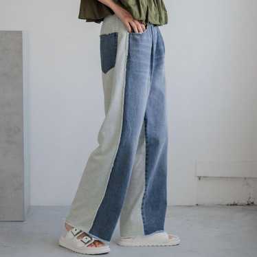 LOWRYS FARM Sweat Cut-out Denim Pants