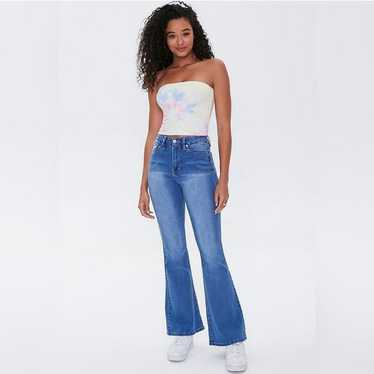 ☆Forever 21 Premium Flare Denim Blue Jeans☆