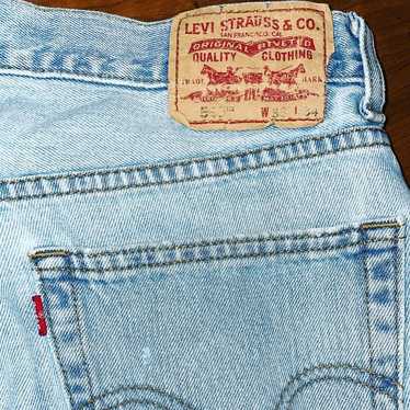 Vintage levi denim shorts