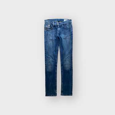 Diesel Liv Y2K Slim Fit Denim Jeans Blue