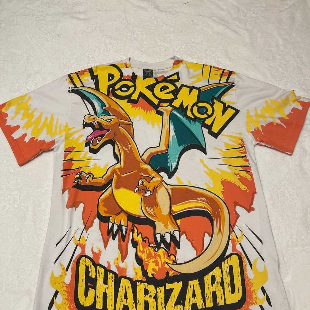 AOP charizard Pokémon shirt - image 1