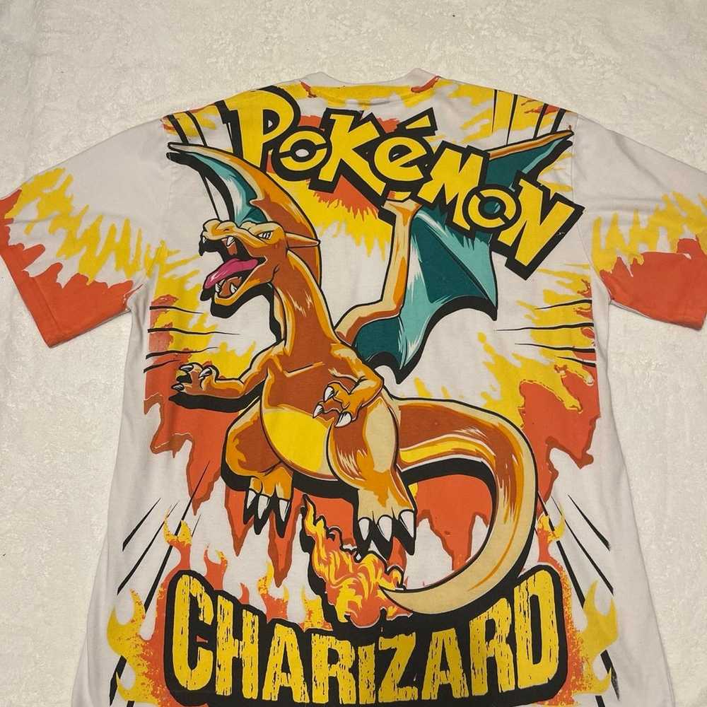 AOP charizard Pokémon shirt - image 2