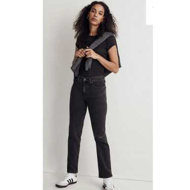 Madewell Black Mid-Rise Perfect Vintage Straight J