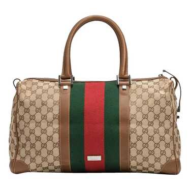 Gucci Boston cloth bag