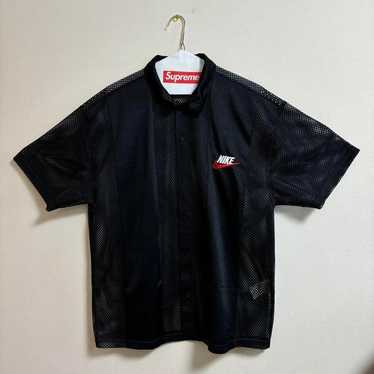 Supreme x Nike Mesh S/S Shirt "Black"