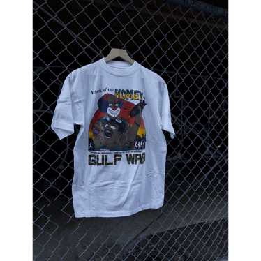 Vintage 90's homey the clown saddam gulf war tshir