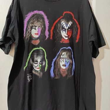 Vintage KISS band t-shirt