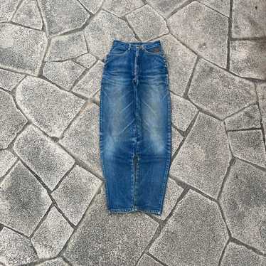 90s-00s TRUSSARDI Denim Pants One Wash Deformed Bu