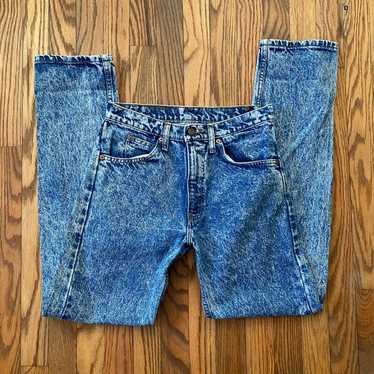 Vintage acid washed Levis