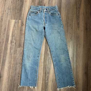 VINTAGE Levi’s 501 Blue Jeans 25x28 VTG