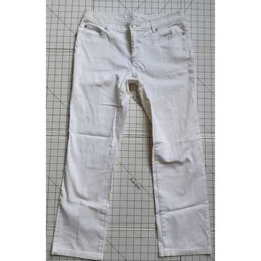 Michael Kors Vintage Y2K White Stretch Denim Jeans