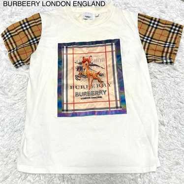 Burberry London England T Shirt Sz 8Youth Gray GREY msrp$230
