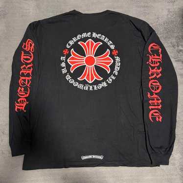 CHROME HEARTS Long Sleeve T-Shirt Black