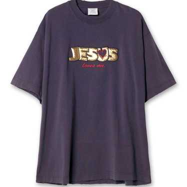 VETEMENTS JESUS LOVES YOU T-SHIRT 23ss