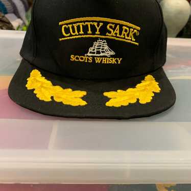 Vintage Cutty Sark Scots Whiskey SnapBack Hat