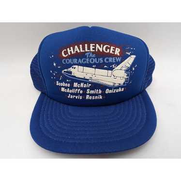 Vintage 80s The Challenger Space Shuttle Trucker H