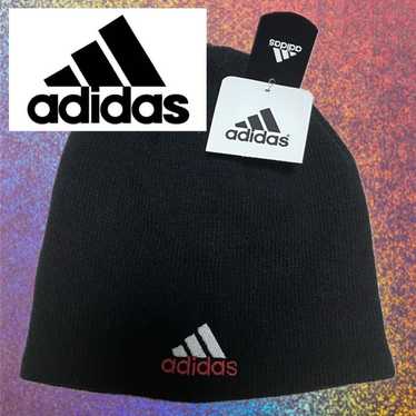 adidas Beanie Knit Hat Vintage Black