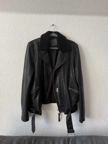 Allsaints × Avant Garde × Leather Jacket ALL SAINT