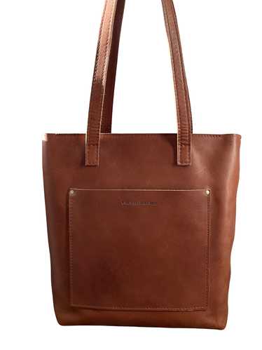 Portland Leather Crossbody Tote