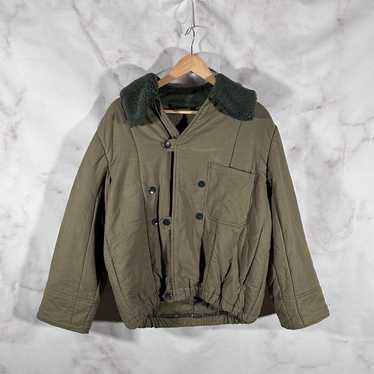 Military × Vintage 80’s Quilted Military Jacket