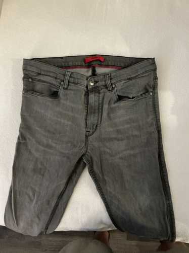 Hugo × Hugo Boss Mens hugo grey Denim. 32