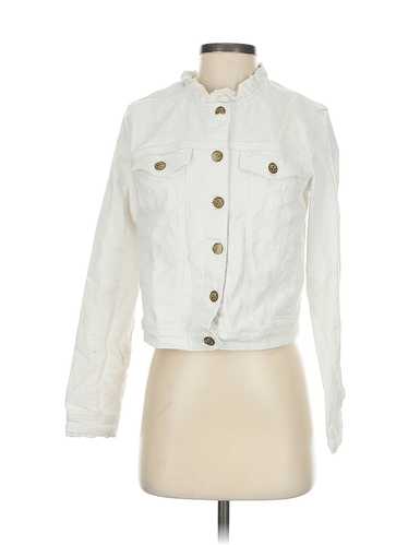 Draper James Women White Denim Jacket S