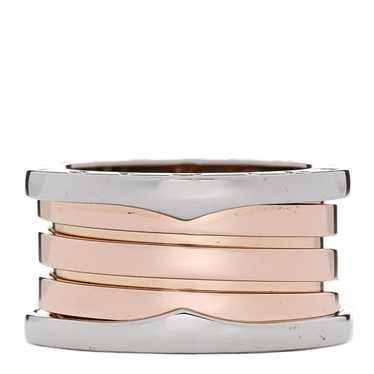 BULGARI 18K Rose Gold B.Zero1 Four-Band Ring 51 5.