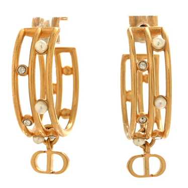 Dior cd hoop earrings - Gem Dior cd hoop earrings - Gem