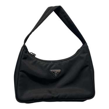 PRADA/Hand Bag/Nylon/BLK/NYLON