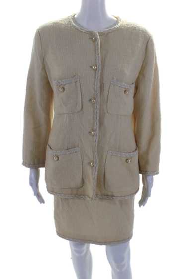 Compagnia Italiana Womens Wool Cream Textured Line