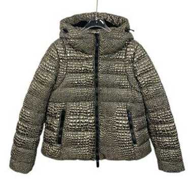 Moncler Silver Puffer Jacket - Gem